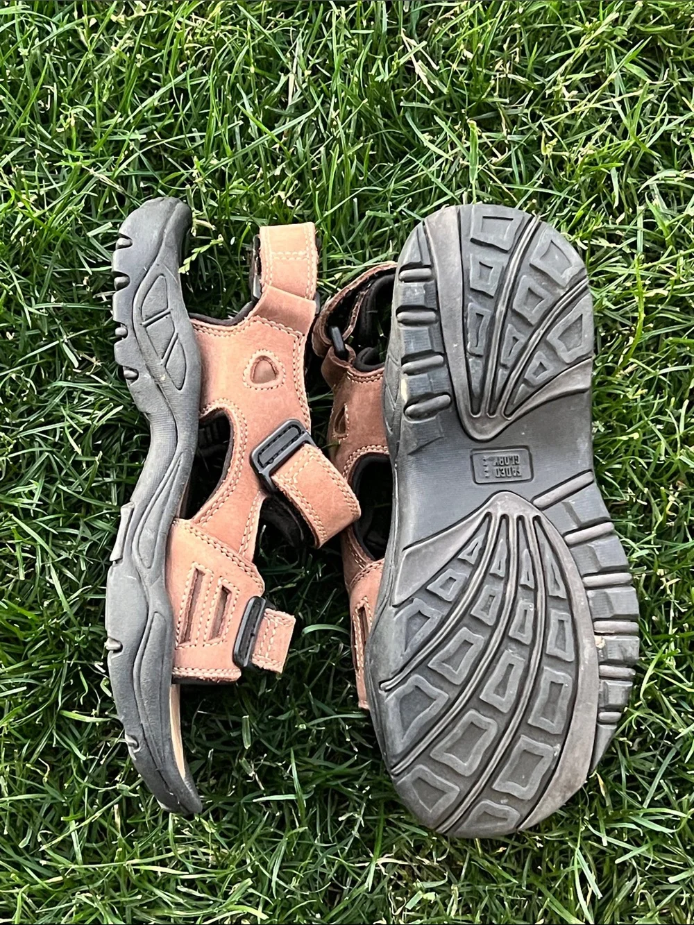Faded Glory brown leather